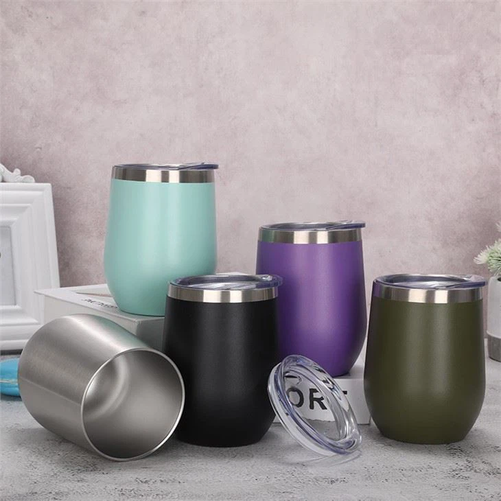 Powder Coating Stainless Steel Wine Tumbler